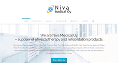 Desktop Screenshot of nivamedical.com