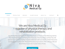 Tablet Screenshot of nivamedical.com